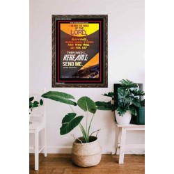 THE VOICE OF THE LORD   Scripture Wooden Frame   (GWGLORIOUS5440)   