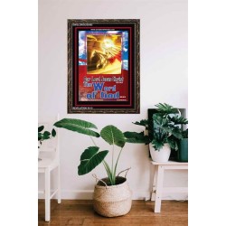 THE WORD OF GOD   Framed Religious Wall Art    (GWGLORIOUS5493)   