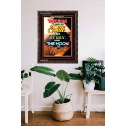 THE SUN SHALL NOT SMITE THEE   Biblical Paintings Acrylic Glass Frame   (GWGLORIOUS6656)   