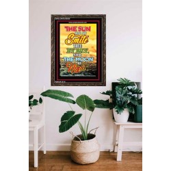 THE SUN SHALL NOT SMITE THEE   Christian Frame Wall Art   (GWGLORIOUS6659)   