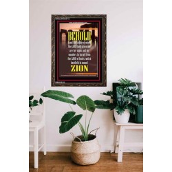 WE ARE FOR SIGNS AND WONDERS   Frame Bible Verse Online   (GWGLORIOUS712)   "33x45"