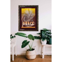 WHO ART THOU O GREAT MOUNTAIN   Bible Verse Frame Online   (GWGLORIOUS716)   "33x45"