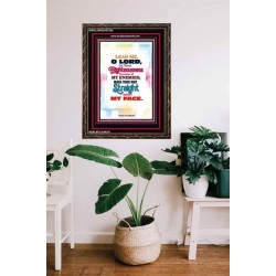 YOUR WAY STRAIGHT   Religious Art Acrylic Glass Frame   (GWGLORIOUS7355)   