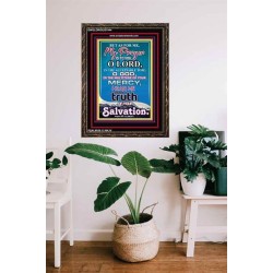 THE TRUTH OF YOUR SALVATION   Bible Verses Frame for Home Online   (GWGLORIOUS7444)   
