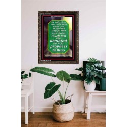 TOUCH NOT MINE ANOINTED   Bible Verse Wall Art Frame   (GWGLORIOUS802)   "33x45"