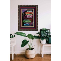 ADULTERY   Framed Bible Verse   (GWGLORIOUS8673)   