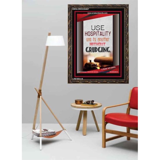 USE HOSPITALITY   Modern Christian Wall Dcor Frame   (GWGLORIOUS4667)   