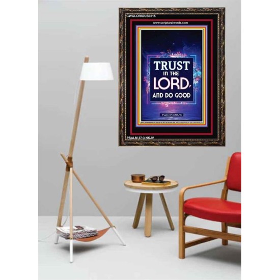 TRUST IN THE LORD   Bible Scriptures on Forgiveness Frame   (GWGLORIOUS6515)   