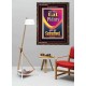 YOU SHALL EAT IN PLENTY   Inspirational Bible Verse Framed   (GWGLORIOUS8030)   