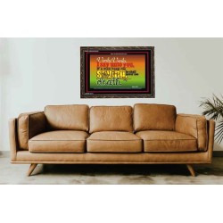 VERILY VERILY   Scripture Art Prints Framed   (GWGLORIOUS3838)   "45x33"