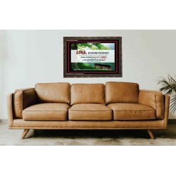 WHO SHALL ABIDE IN THY TABERNACLE   Decoration Wall Art   (GWGLORIOUS4049)   