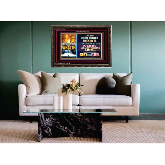 WEALTH FROM GOD   Art & Dcor Framed   (GWGLORIOUS8424)   