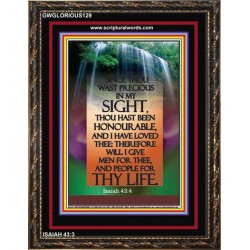 YOU ARE PRECIOUS IN THE SIGHT OF THE LORD   Christian Wall Dcor   (GWGLORIOUS129)   "33x45"