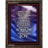 YOUR SORROW SHALL BE TURNED INTO JOY   Framed Scripture Art   (GWGLORIOUS1309)   "33x45"