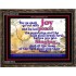 YE SHALL GO OUT WITH JOY   Frame Bible Verses Online   (GWGLORIOUS1535)   "45x33"