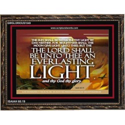 AN EVERLASTING LIGHT   Scripture Wall Art   (GWGLORIOUS1549)   