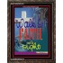 WALK BY FAITH   Inspirational Wall Art Wooden Frame   (GWGLORIOUS1631)   "33x45"