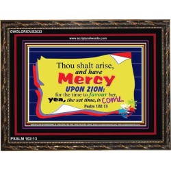 ARISE AND HAVE MERCY   Scripture Art Wooden Frame   (GWGLORIOUS2033)   