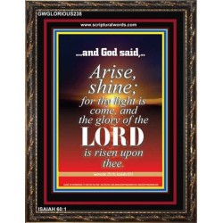 ARISE AND SHINE   Frame Biblical Paintings   (GWGLORIOUS238)   