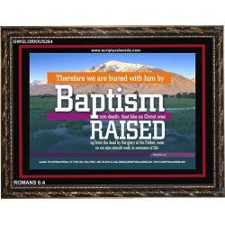 BAPTISM   Scripture Art   (GWGLORIOUS264)   