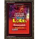 WHOM THE LORD COMMENDETH   Large Frame Scriptural Wall Art   (GWGLORIOUS3190)   