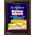 WHOSOEVER BELIEVETH   Acrylic Glass Frame Scripture Art   (GWGLORIOUS3297)   "33x45"