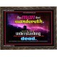 UNDERSTANDING   Inspirational Bible Verse Framed   (GWGLORIOUS3351)   