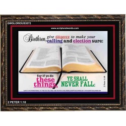 YOUR CALLING   Frame Bible Verses Online   (GWGLORIOUS3572)   "45x33"