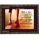 WALK IN LOVE   Christian Paintings Acrylic Glass Frame   (GWGLORIOUS4034)   