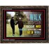 WALK WITH THE WISE   Custom Framed Bible Verses   (GWGLORIOUS4294)   "45x33"