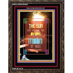 THE SUN SHALL NOT SMITE THEE   Bible Verse Art Prints   (GWGLORIOUS4465)   