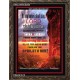 WHO IS LIKE UNTO THEE   Biblical Art Acrylic Glass Frame   (GWGLORIOUS4500)   