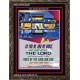 WE WILL SERVE THE LORD   Framed Bible Verses   (GWGLORIOUS4567)   