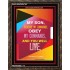 YOU WILL LIVE   Bible Verses Frame for Home   (GWGLORIOUS4788)   "33x45"