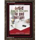 USE YOUR HANDS FOR GOOD HARD WORK   Bible Verse Wall Art Frame   (GWGLORIOUS5059)   