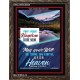YOUR WILL BE DONE ON EARTH   Contemporary Christian Wall Art Frame   (GWGLORIOUS5529)   