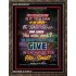 WHAT WILL A MAN GIVE IN EXCHANGE FOR HIS SOUL   Wall Art Poster   (GWGLORIOUS6365)   "33x45"