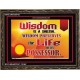 WISDOM   Framed Bible Verse   (GWGLORIOUS6782)   