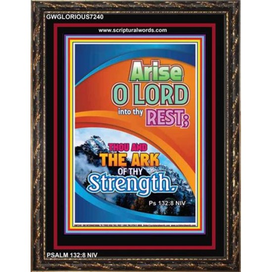 ARISE O LORD   Printable Bible Verses to Frame   (GWGLORIOUS7240)   