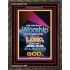 WORSHIP   Religious Art Frame   (GWGLORIOUS7346)   "33x45"