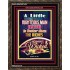 A RIGHTEOUS MAN   Bible Verses Framed for Home   (GWGLORIOUS7426)   "33x45"
