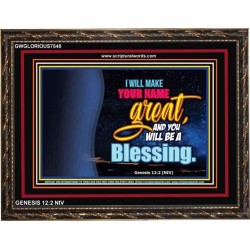 BE A BLESSING   Custom Art and Wall Dcor   (GWGLORIOUS7548)   