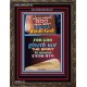 WORDS OF GOD   Bible Verse Picture Frame Gift   (GWGLORIOUS7724)   