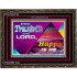 TRUST IN THE LORD   Framed Bedroom Wall Decoration   (GWGLORIOUS7920)   "45x33"