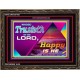 TRUST IN THE LORD   Framed Bedroom Wall Decoration   (GWGLORIOUS7920)   