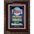 ALL THINGS ARE POSSIBLE   Bible Verses Wooden Frame   (GWGLORIOUS7932)   "33x45"