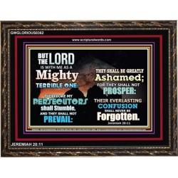 A MIGHTY TERRIBLE ONE   Bible Verse Frame Art Prints   (GWGLORIOUS8362)   