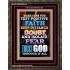 TRUST GOD AT ALL TIMES   Biblical Paintings Acrylic Glass Frame   (GWGLORIOUS8415)   "33x45"