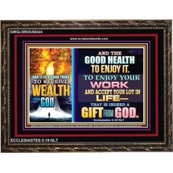WEALTH FROM GOD   Art & Dcor Framed   (GWGLORIOUS8424)   