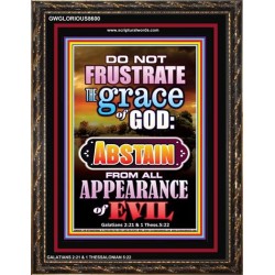 ABSTAIN FROM ALL APPEARANCE OF EVIL   Bible Scriptures on Forgiveness Frame   (GWGLORIOUS8600)   